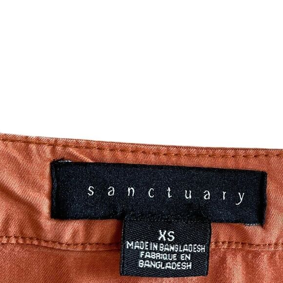 SANCTUARY Landscape Romper Orange Size XS - Picture 7 of 7